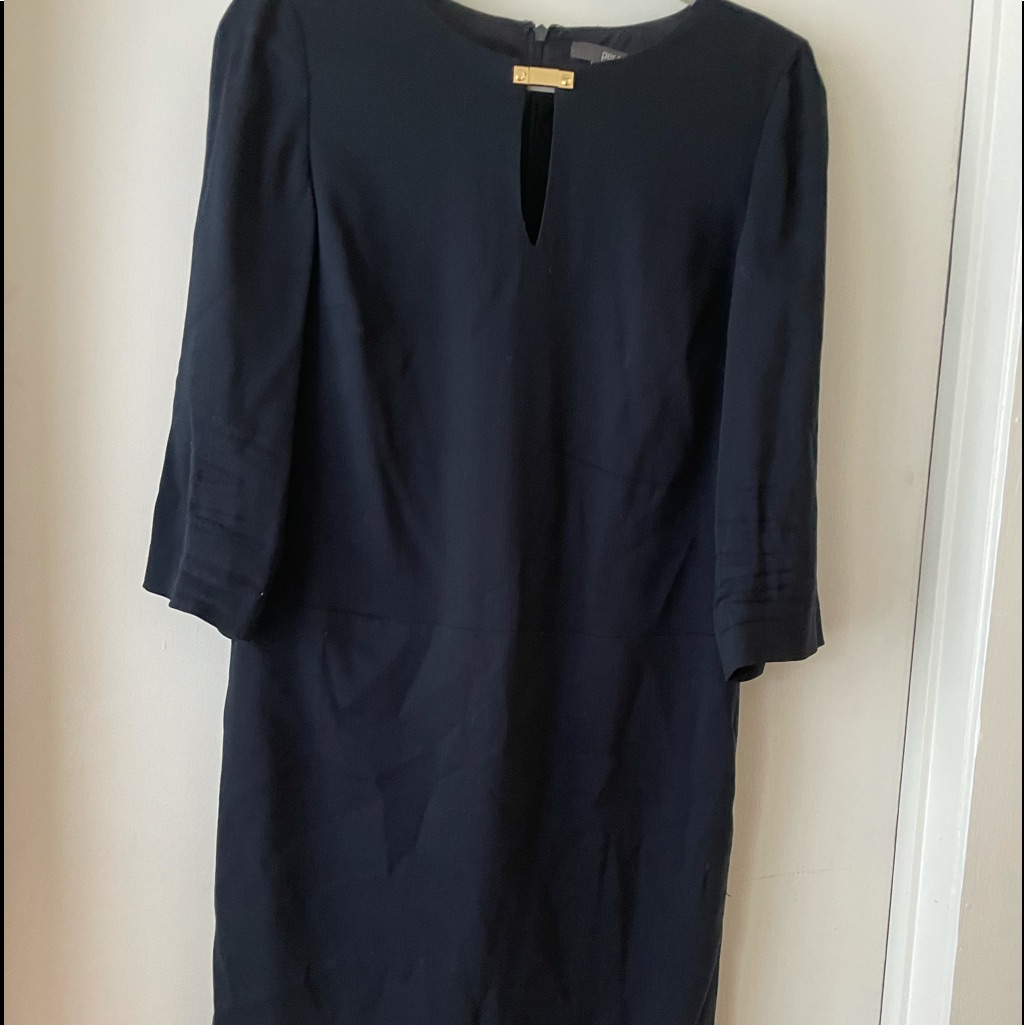 Navy Per Se Dress